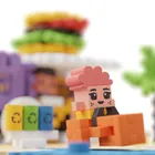 Marioinex, Mini Waffle, City, Food Truck, klocki konstrukcyjne, 148 elementów