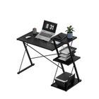 Mark Adler, Leader 3.5, biurko z półkami, Black, 116 cm