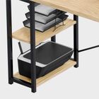 Mark Adler, Leader 5.9, biurko narożne z półkami, Oak, 145 cm