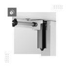 Mark Adler, Leader 7.0, biurko z regulacją wysokości, White, 120 cm