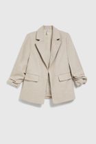 Marynarka damska, beżowa, Moodo