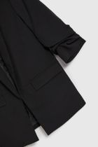 Marynarka damska, czarna, Moodo