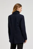 Marynarka damska, granatowa, Moodo