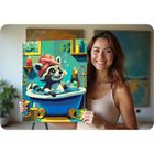 Massido, malowanie po numerach, Szop, 40-50 cm