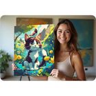 Massido, obraz do malowania po numerach, Kotek, 40-50 cm