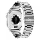 Maxcom, FW65 Iron S, smartwatch, srebrny