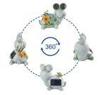 Maximex, figurka ogrodowa solarna, żółw ze świecącymi oczami LED, 17-20 cm