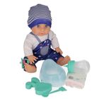 Mega Creative, lalka bobas z akcesoriami, chłopiec, 35 cm