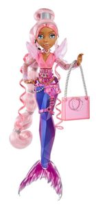 Mermaze Mermaidz, Syrenka Harmonique, lalka modowa zmieniająca kolor, pink