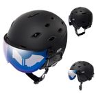 Meteor, Glide, kask narciarski, czarny, rozmiar 55-58 cm