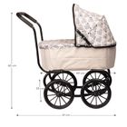 Micki, Skrallan, wózek dla lalek w stylu retro