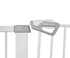 Milly Mally, Guardy, barierka zabezpieczająca na schody z rozszerzeniami, white, 76-104 cm
