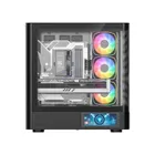 Modecom, Volcano, obudowa komputerowa, AQ400 ARGB MIDI, czarna