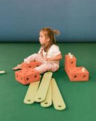 Modu, Balance Track, zestaw z deskami aktywizującymi, Burnt Orange/Dusty Green