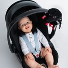 Mom's Care, Jamiś, spiralka do wózka, kontrastowa zawieszka sensoryczna z lusterkiem i grzechotką
