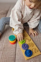 Mom's Care, Kółeczka XL, puzzle sensoryczne