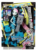 Monster High, Frankie Stein, elektryzujące włosy, lalka z akcesoriami