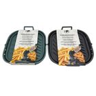 Mplco, wkład silikonowy do frytownicy, kwadratowy, składany, 22-22 cm