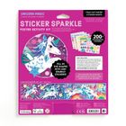 Mudpuppy, Magiczne jedronożce, naklejki holograficzne, 200+ szt., zestaw z plakatem