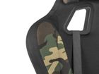 Natec, fotel gamingowy, Genesis Nitro 560 Camo NFG-1532, czarno-zielony