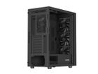 Natec, Genesis Diaxid 605F Midi Tower, obudowa komputerowa, USB-C, czarna