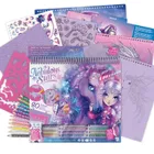 Nebulous Stars, Konie Firiaz i Daliaz, szkicownik z kredkami i naklejkami