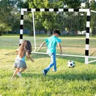 Neo-Sport, bramka do piłki nożnej, czarno-biała, 300-200-90 cm, NS-465