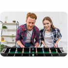 Neo-Sport, stół do piłkarzyków, czarny, 121-61-80 cm