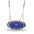 Neo-Sport, Swingo, huśtawka ogrodowa XXL, bocianie gniazdo, 120 cm, niebieska
