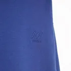 Niebieska bluza unisex z kapturem o kroju oversize NOWEAR