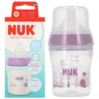 Nuk, Perfect Match, butelka, silikonowy smoczek, hippo, 150 ml