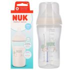Nuk, Perfect Match, butelka z silikonowym smoczkiem, rozmiar M, owca, 260 ml