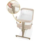 Nukido, NK-243, łóżeczko turystyczne składane, dostawka, beżowe