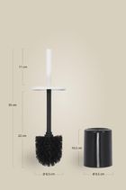 Nuxio, Natrio, szczotka wc z metalu