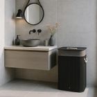 Nuxio, Sade, bambusowy kosz na pranie, 80l