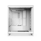 Nzxt, H7 Flow RGB Midi Tower, obudowa komputerowa z oknem, biała