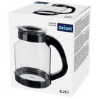 Orion, dzbanek do kawy i herbaty, szklany, 2,25l