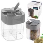 Orion, Kemp, pojemnik na przyprawy z naklejkami, 4 przegrody