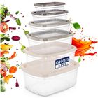 Orion, pojemniki na żywność z pokrywką, 6 szt.