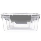 Orion, pojemniki na żywność z pokrywką i uszczelką, 4 szt.