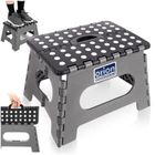 Orion, schodek antypoślizgowy, czarny, 150 kg, 32-25-22 cm