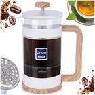 Orion, Whiteline, zaparzacz tłokowy do kawy i herbaty szklany, 650 ml