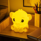 Paladone, Król Lew, Simba SquishyGlo, lampka nocna, silikonowa, 15 cm