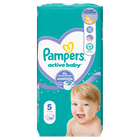 Pampers, Active Baby, pieluszki, rozmiar 5, 11-16 kg, 54 szt.