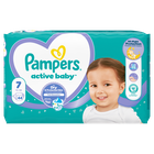 Pampers, Active Baby, pieluszki, rozmiar 7, 15 kg+, 44 szt.