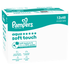 Pampers, Aqua Soft Touch, chusteczki nawilżane dla dzieci, 12-48 szt.