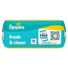 Pampers, Fresh Clean, chusteczki nawilżane dla dzieci, 5-52 szt.