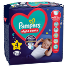 Pampers, Night Pants, pieluchomajtki, rozmiar 4, 9-15 kg, 25 szt.