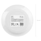 PartyDeco, talerzyki papierowe, jasny różowy, 23 cm, 6 szt.