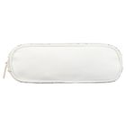 Peterson, kosmetyczka, 1-komorowa, cekinowa, biała